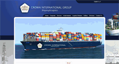 Desktop Screenshot of crownintlsa.com